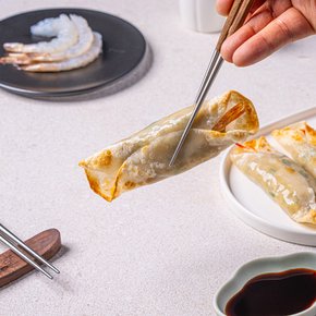 전주한옥만두 고소하고 담백한 수제 통새우 만두 450g