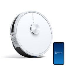 ECOVACS DEEBOT Y1 로봇 청소기 물 닦아 대응 청소 로봇 정음 설계 1년 메이커 보증 화이트