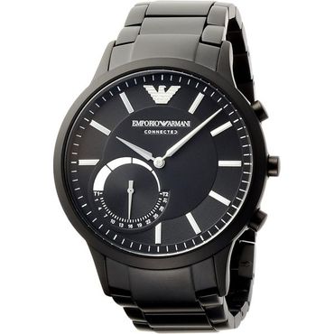  일본 엠포리오 아르마니 시계 Emporio Armani ART3001 Mens Hybrid 스마트워치 Dial color 블랙