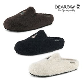 베어파우(BEARPAW)여성 양털 뮬 슬리퍼 아이보리(K818030)