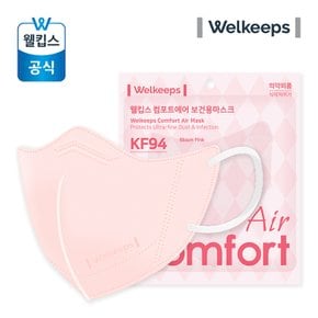 컴포트에어 보건용마스크 KF94 30개입 핑크