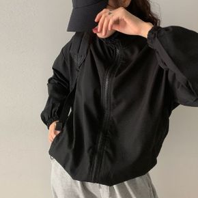 오버핏 스트링 항공 바람막이 점퍼 HY 4081_P404557639