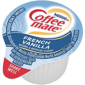 [해외직구] Nestle 네슬레 커피메이트 바닐라 리퀴드 크리머 180입 Coffee mate Coffee Creamer French Vanilla Liquid Creamer Singles B