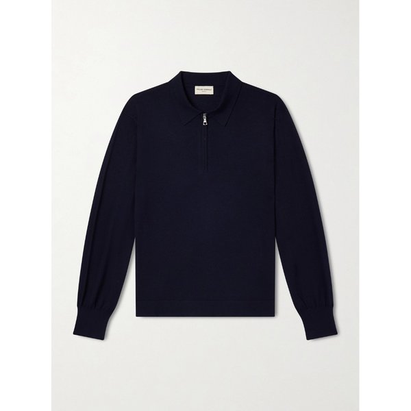 오피시네 제네랄레 울 하프 집 폴로 스웨터 46376663162963088