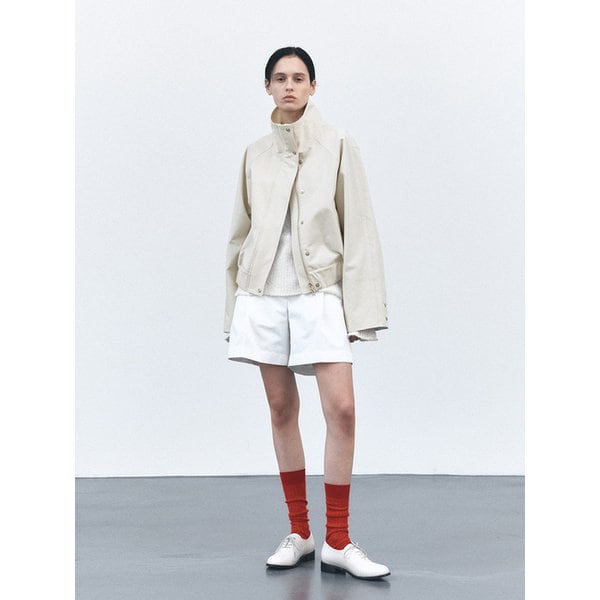 TVS HIGH NECK HIDDEN STRIPE JUMPER_2COLORS