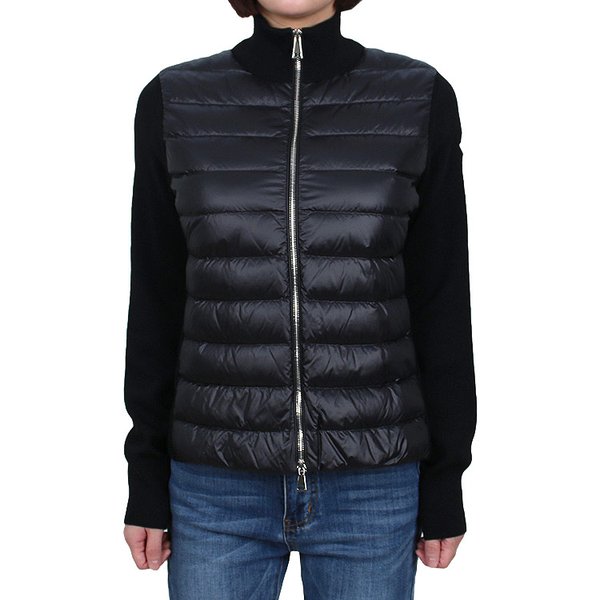 [시흥점] 25FW 패치로고 믹스 패딩자켓 (9B00023 M1131 999)