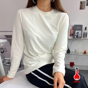[히트텍]국내생산 발열 스판 라운드넥 티셔츠_F2377