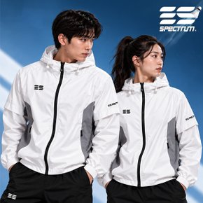 SJ-2604 남성 여성 긴팔 후드집업 바람막이 자켓