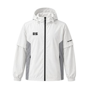 SJ-2604 남성 여성 긴팔 후드집업 바람막이 자켓