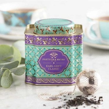  [해외직구]포트넘앤메이슨 얼그레이 클래식 루즈 리프 캐디 125g/ Fortnum Mason Earl Grey Decorative Caddy