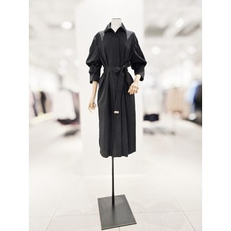 아이잗컬렉션 [파주점] 퍼프 슬리브 셔츠 롱 원피스 CP4A0OP061