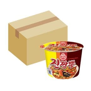 BOX 진짬뽕 큰컵 컵라면 오뚜기 115g 12개입 대