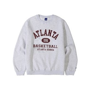 ATLANTA SWEATSHIRTS (MELANGE WHITE)