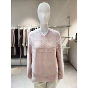 [여주점] [나이스클랍] 레터링 라쿤 후드 풀오버  A254PWKA21