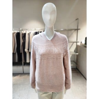 NICE CLAUP [여주점] [나이스클랍] 레터링 라쿤 후드 풀오버  A254PWKA21