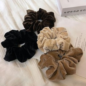 여성 곱창끈 벨루어 데일리 프리미엄 미니멀리즘 머리끈