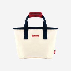 /키니키니 ORIGINAL COLOR BLOCK TOTE BAG-IVORY(토트백)