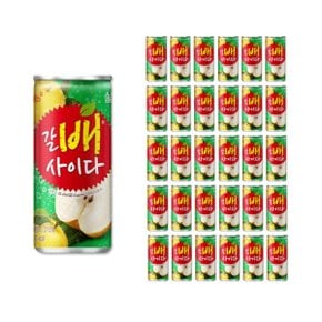 해태음료 갈배 사이다 210ml x 30캔