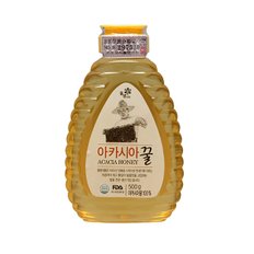 메가커피 꽃샘 아카시아꿀 500g 1박스 12개