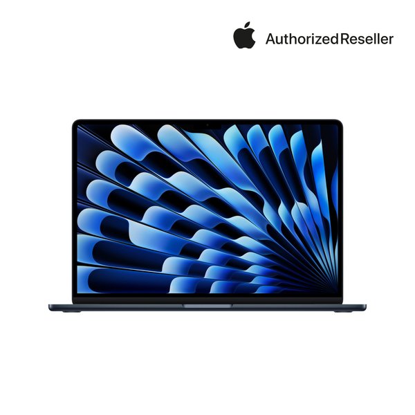 맥북에어 15 M4 (CPU 10코어/GPU 10코어) RAM 16GB SSD 256GB 미드나이트 MW1L3KH/A