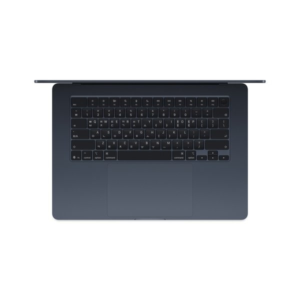 맥북에어 15 M4 (CPU 10코어/GPU 10코어) RAM 16GB SSD 256GB 미드나이트 MW1L3KH/A