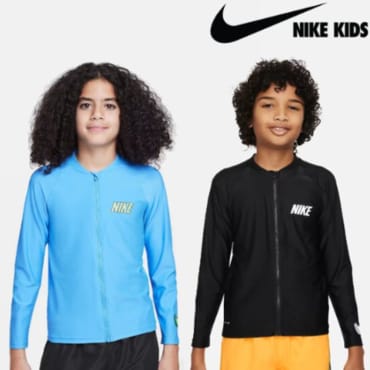 나이키키즈 (S~XL)나이키키즈 집업레쉬가드 A252JM329P