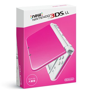 New 닌텐도 3DS LL 핑크 × 화이트 [메이커 생산 종료]