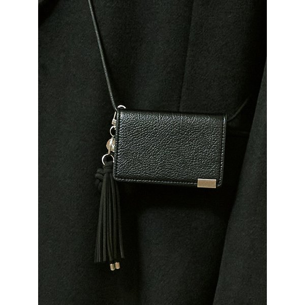 tip fold minimal wallet bag & knot keyring