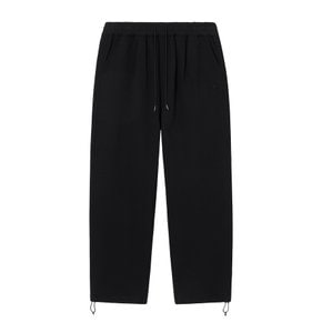 Privacy Artwork Woven Set-up Pants (Black) [LSRSCPA103M]