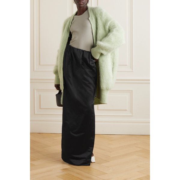 사수파이 듀체스 실크 새틴 맥시 스커트 1647597314824506