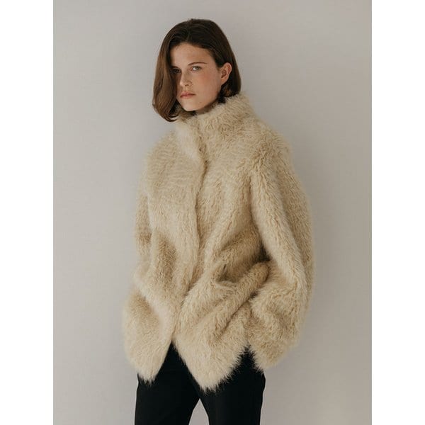 르엔 하이넥 퍼 자켓