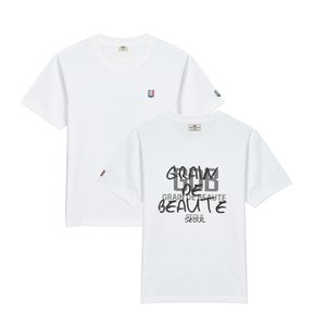 BACK LOGO GDB T-SHIRT 02 [WHITE]