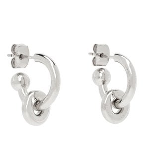 저스틴 클렌퀏 에단 이어링 ETHAN EARRINGS PALLADIUM