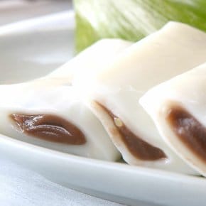 [시루조아] 굳지않는 특허기술 떡 흰 앙꼬절편 1050g 15개입