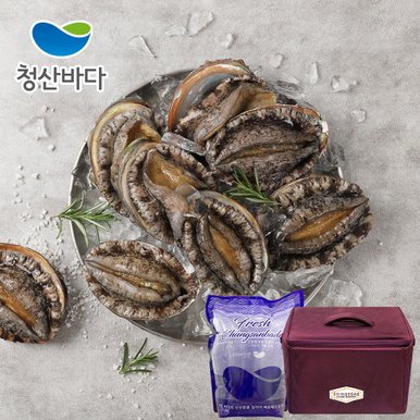 [산지직송] 완도참전복[大] 9-10미 1kg+백화점보냉가방포장