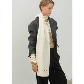 (MU-0024)CASHMERE KNIT MUFFLER