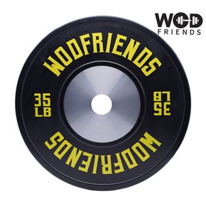 컴페티션 엣지 중량 원판 바벨 역도 홈짐 크로스핏 파운드 35LB WFCE-35