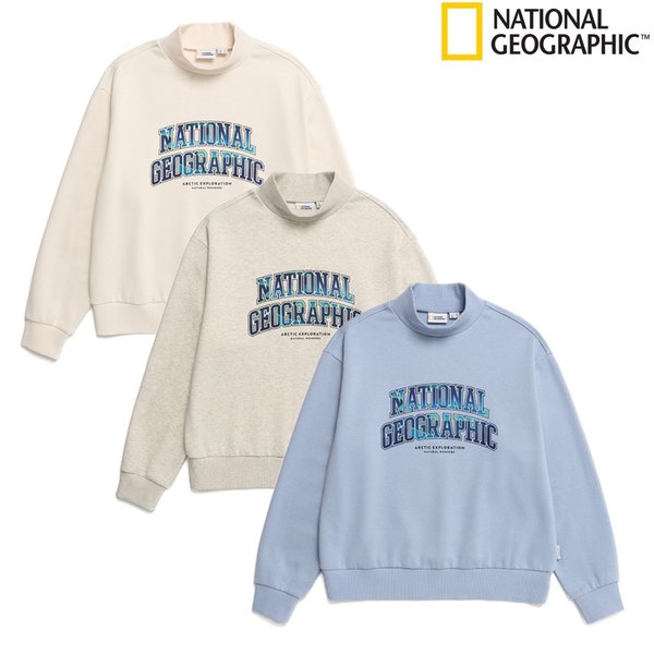 [시흥점] N234WSW010 여성 W` 하프넥 기모 기본MTM