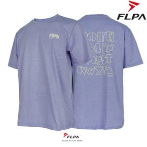 플파 티셔츠 배드민턴 상의 반팔티 FLPA 아이스 라일락 FP-TS22106LILAC 남성 여성 배드민턴복