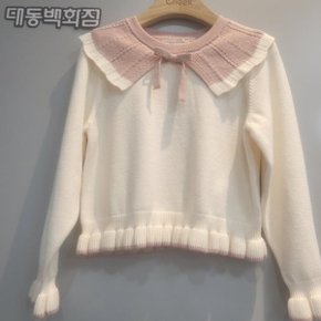 치크 DP01 물결카라 스웨트상하셑 상의  CKSV2411G (12082503)