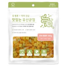 맛있는 유산균껌 연어혼합 300g 강아지간식