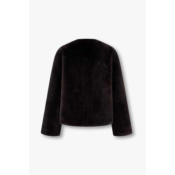 라운드넥 숏 무스탕 자켓 IA15474940262