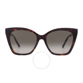 4664400 Jimmy Choo Brown Gradient Cat Eye Ladies Sunglasses