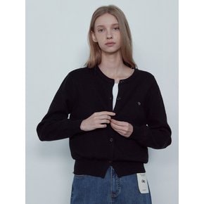 ZERO PEELING VISCOSE ROUND KNIT CARDIGAN_NFCA5268