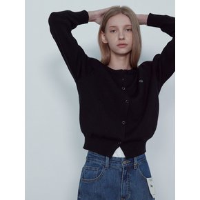 ZERO PEELING VISCOSE ROUND KNIT CARDIGAN_NFCA5268