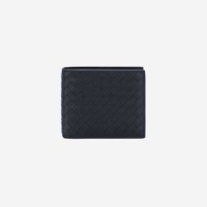 보테가 베네타 반지갑 네이비 Bottega Veneta Bi-Fold Wallet Navy