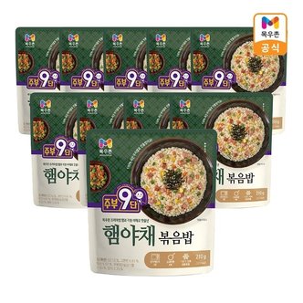 목우촌 주부9단 햄야채볶음밥 210g x10개