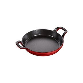 staub 스토우브 라운드 스태커블 디쉬 체리 20cm 호로우 철 그라탕 접시 일