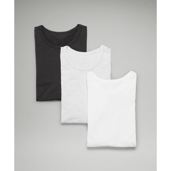 20% ▼ 파이브 이어 베이직 T 세트 (3 pcs) - BLK/WHT/HCUG