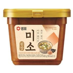 샘표 저염 미소된장 450g x 6개